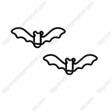 Halloween Paper Clips | Bat Paper Clips | Creative Gifts (1 dozen/lot) 