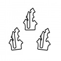 Halloween Paper Clips | Haunted House Paper Clips | Creative Gifts (1 dozen/lot) 