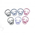 Halloween Paper Clips | Skull Paper Clips | Decor Accessories (1 dozen/lot) 