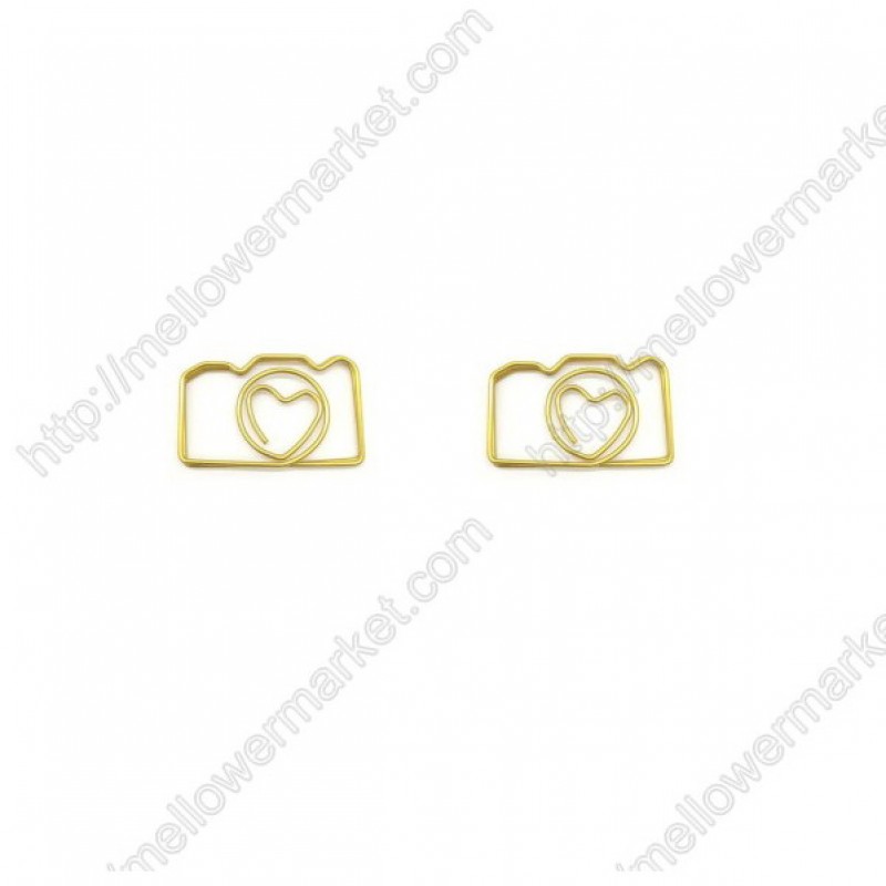 Houseware Paper Clips | Camera Paper Clips | Decor Accessories (1 dozen/lot) 