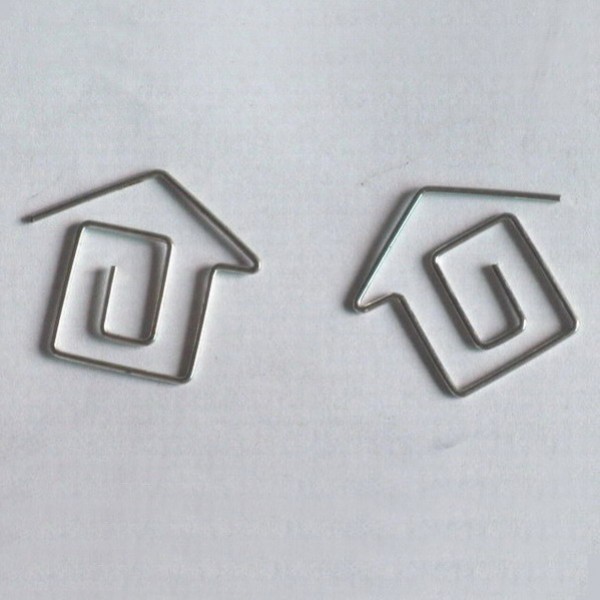 Houseware Paper Clips | House Paper Clips | Business Gifts (1 dozen/lot) 