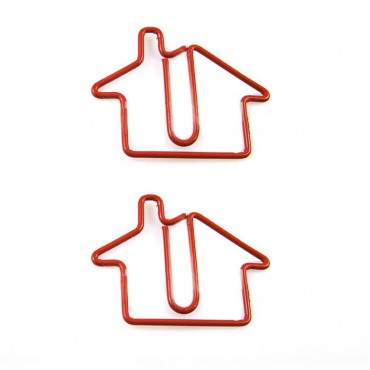 Houseware Paper Clips | House Paper Clips | Creative Stationery (1 dozen/lot) 