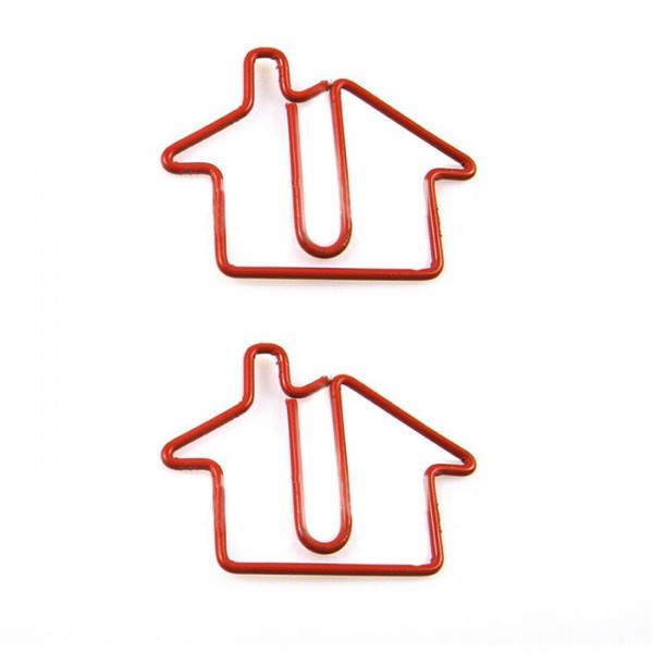Houseware Paper Clips | House Paper Clips | Creative Stationery (1 dozen/lot) 