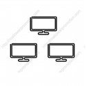 Houseware Paper Clips | TV Set Paper Clips | Cute Bookmarks (1 dozen/lot)
