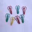 Houseware Paper Clips | Bulb Paper Clips | Creative Bookmarks (1 dozen/lot)