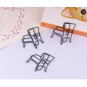 Houseware Paper Clips | Chair Paper Clips | Promotional Gifts (1 dozen/lot)