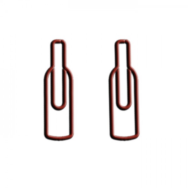 Houseware Paper Clips | Wine Bottle Paper Clips | Advertising Gifts (1 dozen/lot)