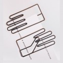 Houseware Paper Clips | Glove Shaped Paper Clips | Business Gifts (1 dozen/lot) 