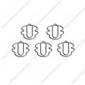 Houseware Paper Clips | Pan Paper Clips | Cute Stationery (1 dozen/lot) 