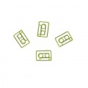 Houseware Paper Clips | Cassette Paper Clips | Tape (1 dozen/lot)