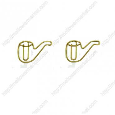 Houseware Paper Clips | Tobacco Pipe Paper Clips | Cute Stationery (1 dozen/lot)