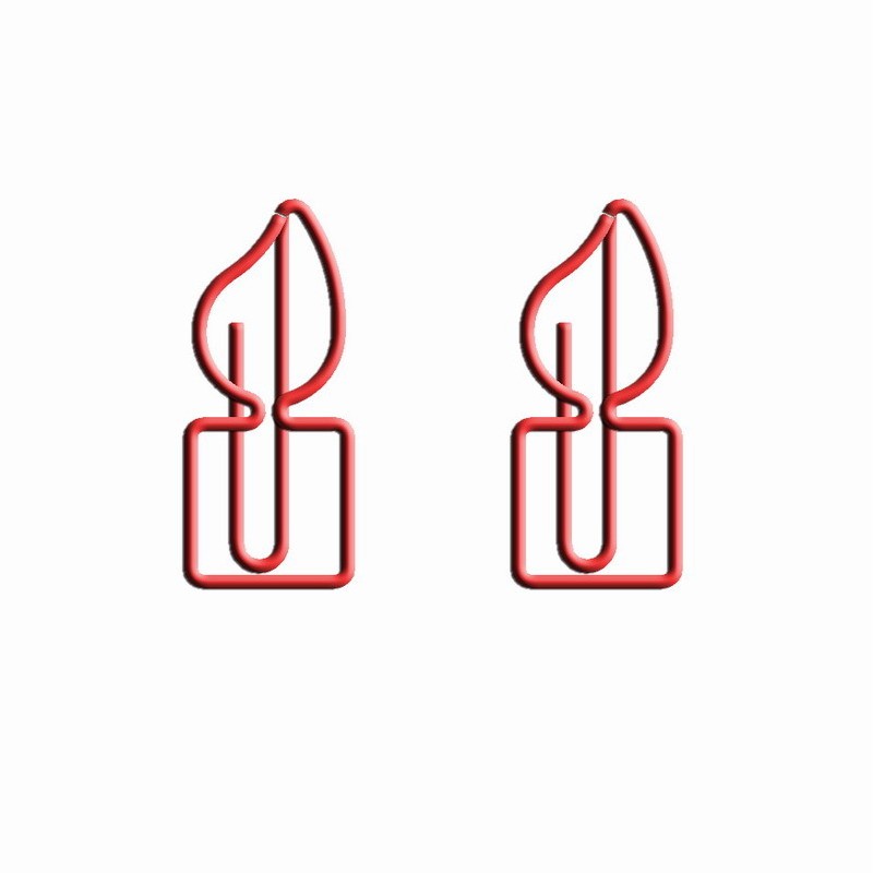 Houseware Paper Clips | Candle Paper Clips | Christmas Ornaments (1 dozen/lot) 