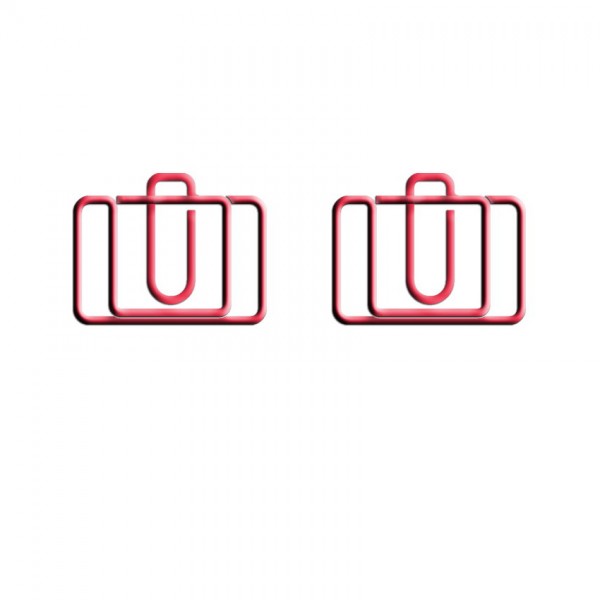Houseware Paper Clips | Suitcase Paper Clips | Business Gifts (1 dozen/lot) 
