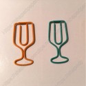 Houseware Paper Clips | Wine Cup Paper Clips | Promotional Gifts (1 dozen/lot)