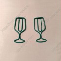 Houseware Paper Clips | Wine Cup Paper Clips | Promotional Gifts (1 dozen/lot)