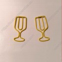 Houseware Paper Clips | Wine Cup Paper Clips | Promotional Gifts (1 dozen/lot)