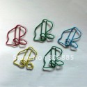 Animal Paper Clips | Frog Paper Clips | Cute Stationery (1 dozen/lot)