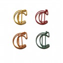 Letter Paper Clips | Letter C Paper Clips | Cute Stationery (1 dozen/lot)