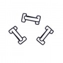 Letter Paper Clips | Letter I Paper Clips | Creative Stationery (1 dozen/lot)