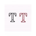 Letter Paper Clips | Letter T Paper Clips | Creative Stationery (1 dozen/lot)