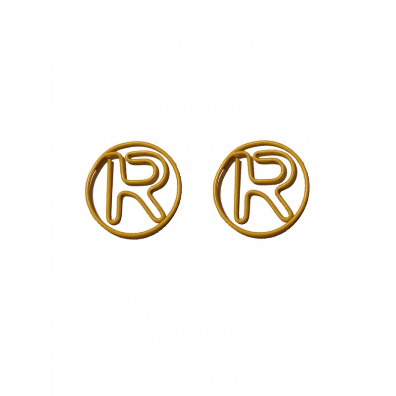 Letter Paper Clips | Letter R Paper Clips | Unique Stationery (1 dozen/lot)