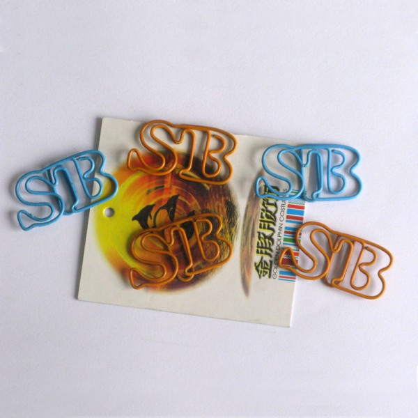 Initials SB Paper Clips | Letters | Decorative Accessories (1 dozen/lot)
