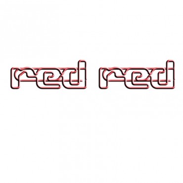 Words red Paper Clips | Letters | Business Gifts (1 dozen/lot)
