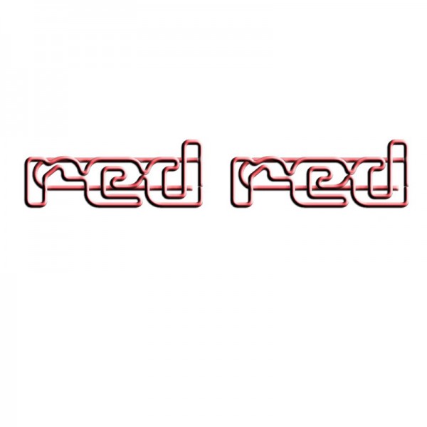 Words red Paper Clips | Letters | Business Gifts (1 dozen/lot)
