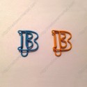 Letter Paper Clips | Letter B Paper Clips | Promotional Gifts (1 dozen/lot)