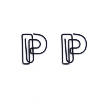 Letter Paper Clips | Letter P Paper Clips | Promotional Gifts (1 dozen/lot)