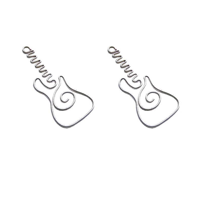 Music Paper Clips | Guitar Shaped Paper Clips | Creative Gifts (1 dozen/lot)