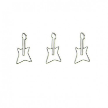 Music Paper Clips | Guitar Shaped Paper Clips | Creative Gifts (1 dozen/lot)
