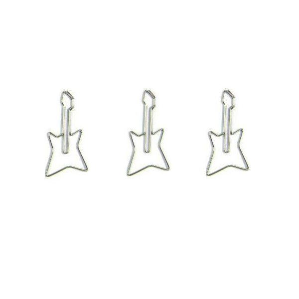 Music Paper Clips | Guitar Shaped Paper Clips | Creative Gifts (1 dozen/lot)