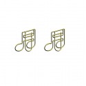 Music Paper Clips | Double Note Paper Clips | Creative Gifts (1 dozen/lot)