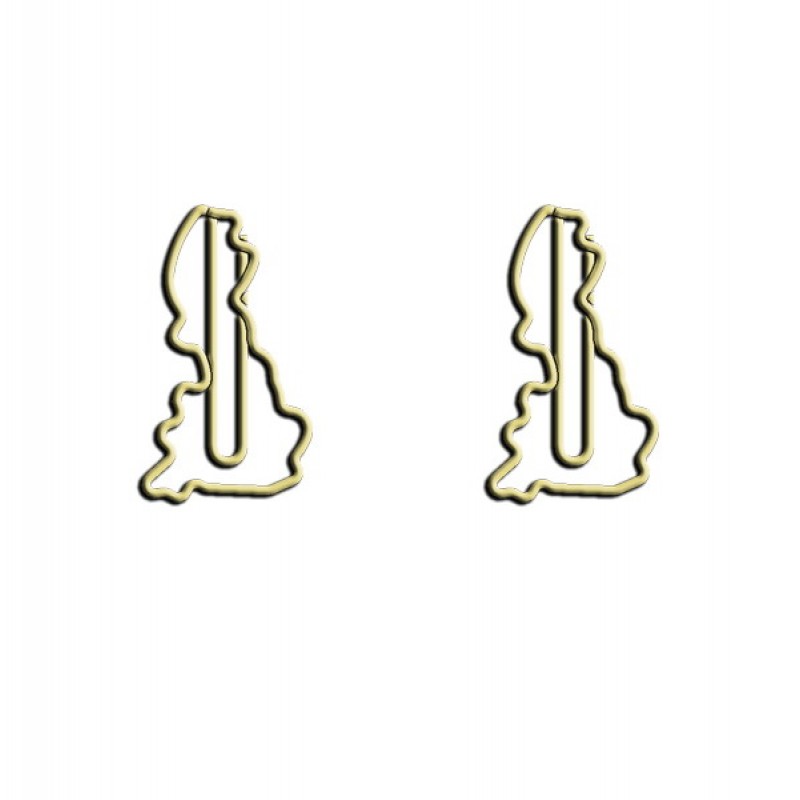 Nature Paper Clips | UK Map Paper Clips | Creative Stationery (1 dozen/lot)