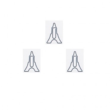 Landmark Paper Clips | Eiffel Tower Paper Clips | Cute Stationery (1 dozen/lot)