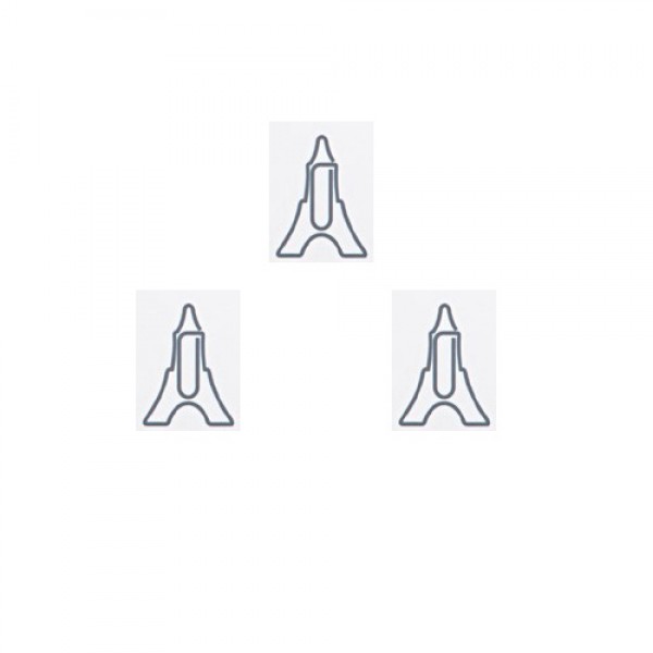 Landmark Paper Clips | Eiffel Tower Paper Clips | Cute Stationery (1 dozen/lot)