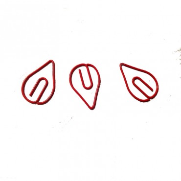 Nature Paper Clips | Water Drop Paper Clips | Drip Paper Clips (1 dozen/lot)