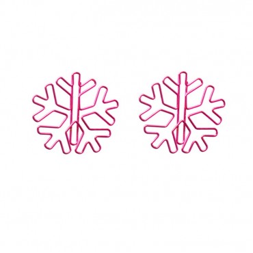 Nature Paper Clips | Snowflake Paper Clips | Decorative Accessories (1 dozen/lot)