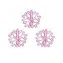 Nature Paper Clips | Snowflake Paper Clips | Decorative Accessories (1 dozen/lot)