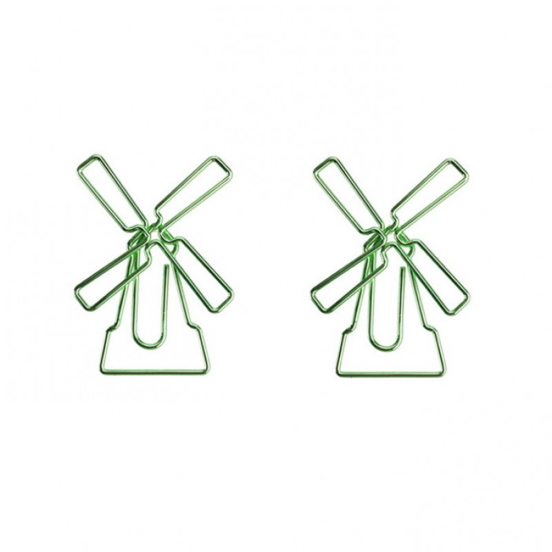 Nature Paper Clips | Windmill Paper Clips | Business Gifts (1 dozen/lot)