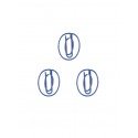 Number 0 Paper Clips | Numeric Paper Clips | Promotional Gifts (1 dozen/lot)