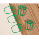 Plant Paper Clips | Cactus Potted Landscape Paper Clips (1 dozen) 