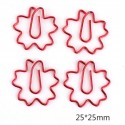 Flower Paper Clips | Cherry Blossom Paper Clips | Sakura (1 dozen, 25*25mm) 