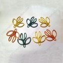 Flower Bud Paper Clips | Creative Stationery (1 dozen/lot) 