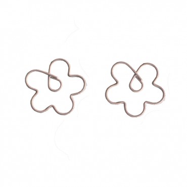 Flower Shaped Paper Clips | Creative Gifts (1 dozen/lot) 