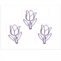 Flower Paper Clips | Tulip Shaped Paper Clips | Business Gifts (1 dozen/lot) 