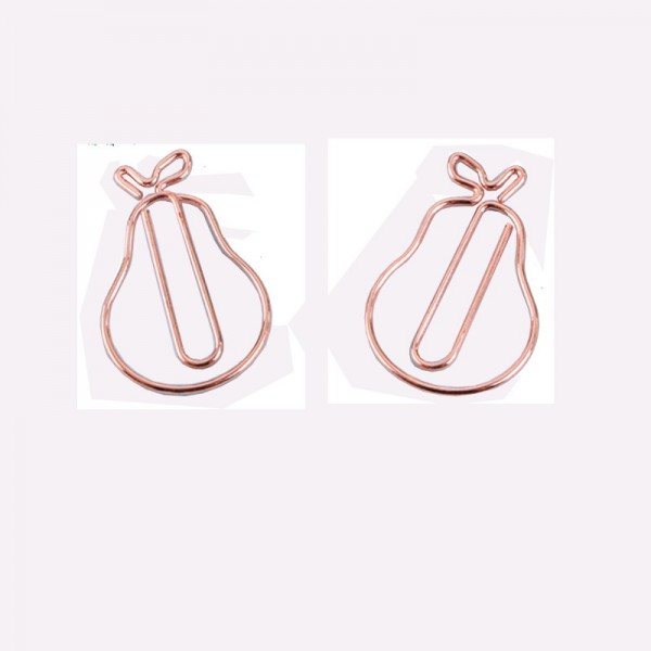 Fruit Paper Clips | Pear Shaped Paper Clips | Creative Gifts (1 dozen/lot)