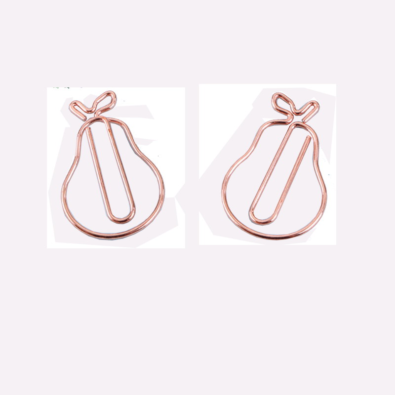 Fruit Paper Clips | Pear Shaped Paper Clips | Creative Gifts (1 dozen/lot)