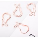 Fruit Paper Clips | Pear Shaped Paper Clips | Creative Gifts (1 dozen/lot)